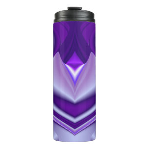 Garrafa Térmica Sonhos de Arco-Íris de Flor Roxo