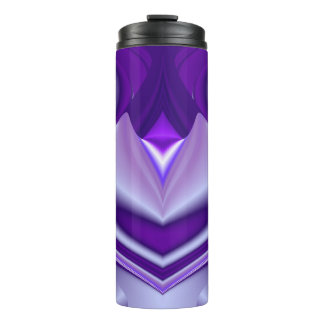 Garrafa Térmica Sonhos de Arco-Íris de Flor Roxo