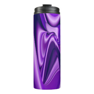 Garrafa Térmica Sonhos de Arco-Íris de Flor Roxo