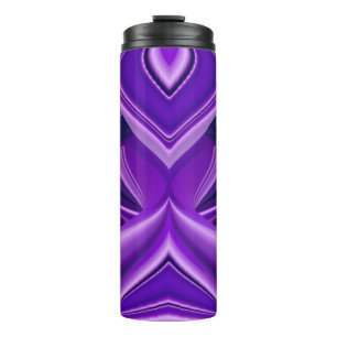 Garrafa Térmica Sonhos de Arco-Íris de Flor Roxo
