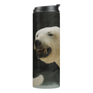Garrafa Térmica Sorrir forçadamente do urso polar