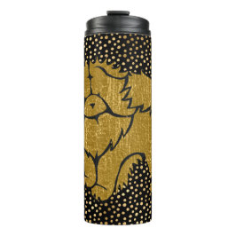 Garrafa Térmica SPARKLY THANG Chow Faux metal Tumbler