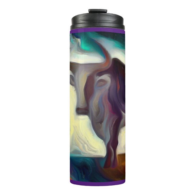 Garrafa Térmica Spirit Animal Ox 3 (Frente)