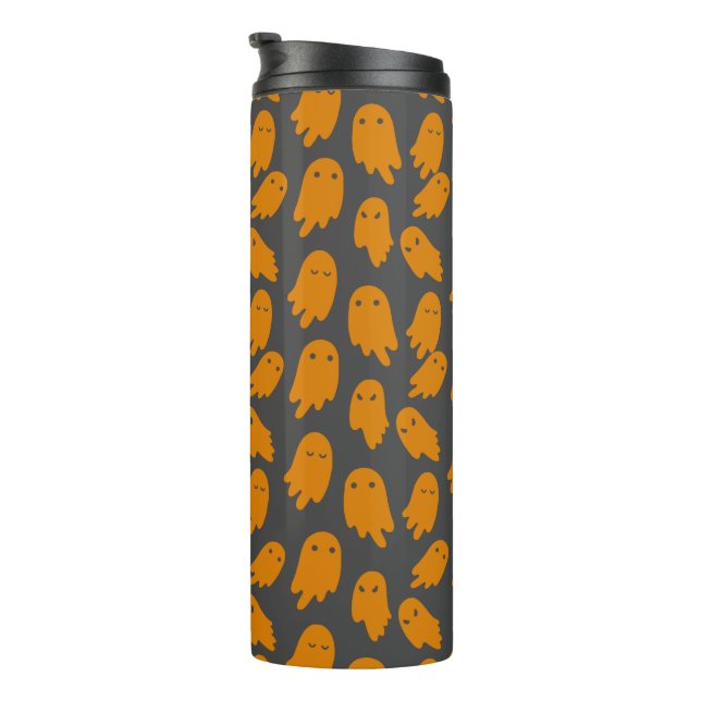 Garrafa Térmica Spooky Boo Ghost Thermal Tumbler (Rotação à direita)