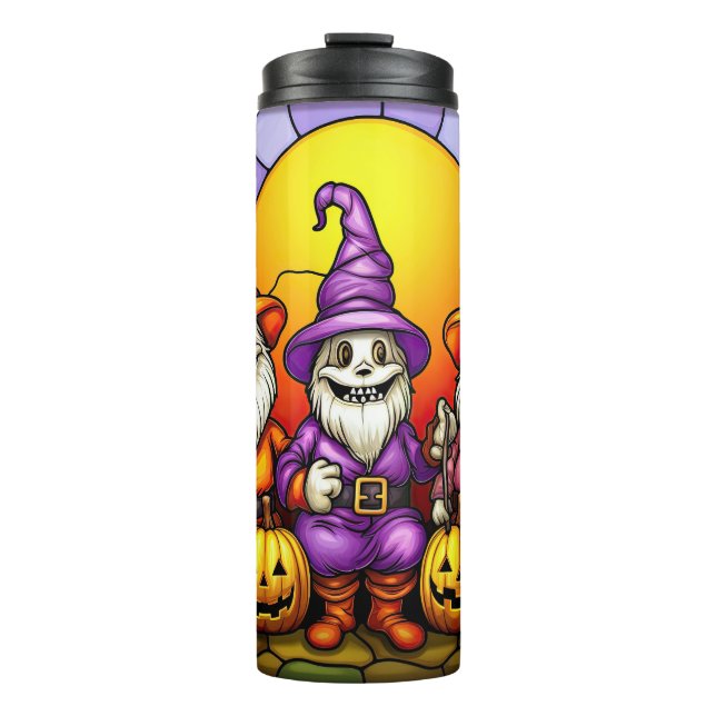 Garrafa Térmica Spooky e Na moda (Frente)