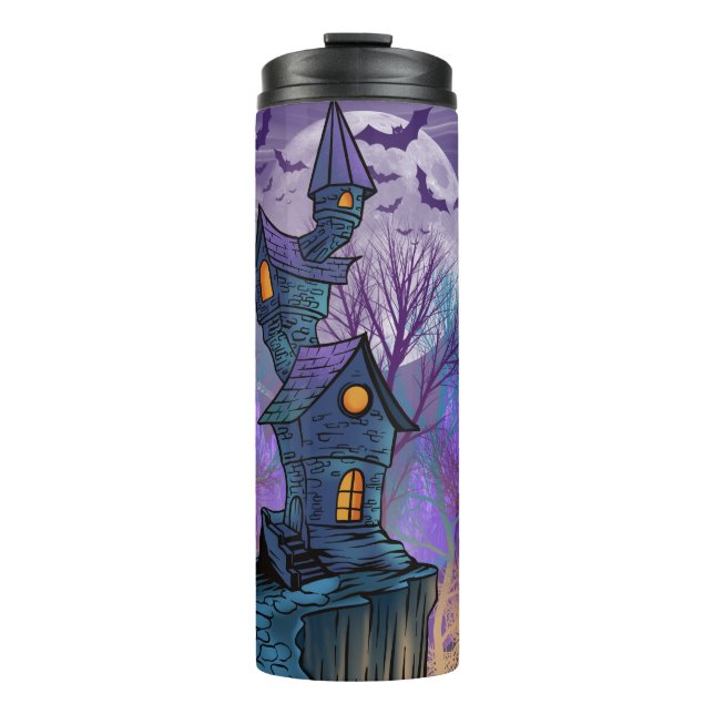 Garrafa Térmica Spooky Halloween (Frente)