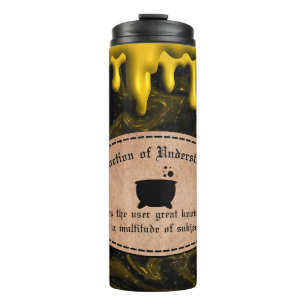 Garrafa Térmica Spooky Halloween Concotion of Understanding
