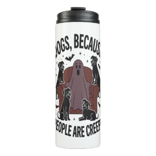 Garrafa Térmica Spooky Halloween Dog Spooky Ghost 2