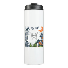 Garrafa Térmica Spooky Party Frame tee shirt