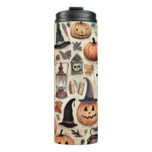 Garrafa Térmica Spooky Season Sips - Tumbler térmico do Halloween