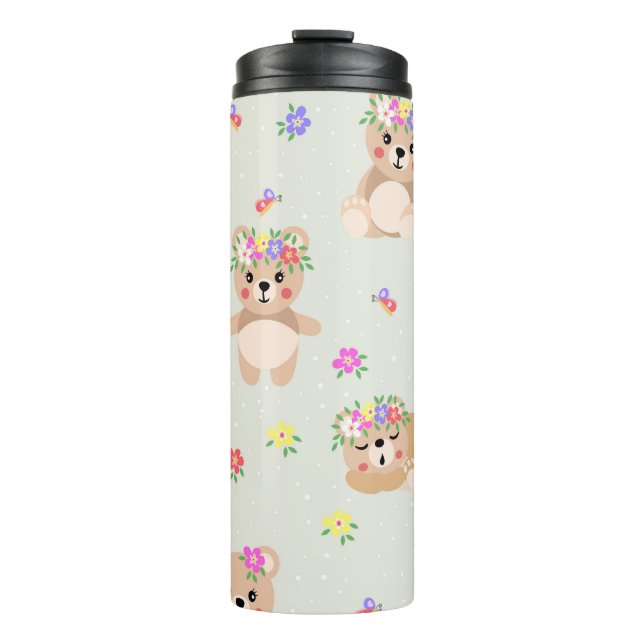 Garrafa Térmica Spring teddy bear (Frente)
