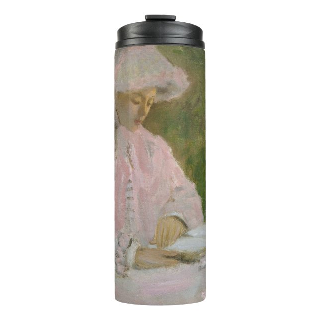 Garrafa Térmica Springtime, Impressionist Portrait, Claude Monet (Frente)