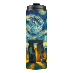 Garrafa Térmica Starry Night Stonehenge