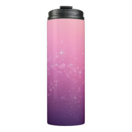 Garrafa Térmica Stars In Pink Space