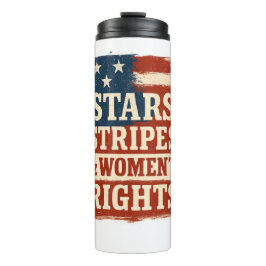 Garrafa Térmica Stars, Stripes & Women’s Rights Distressed Flag