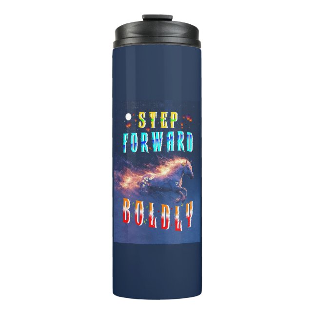 Garrafa Térmica Step Forward Boldly (Frente)