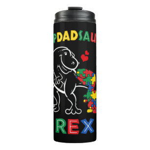 Garrafa Térmica Stepdadrsaurus Rex - Perfeito para padrasto que