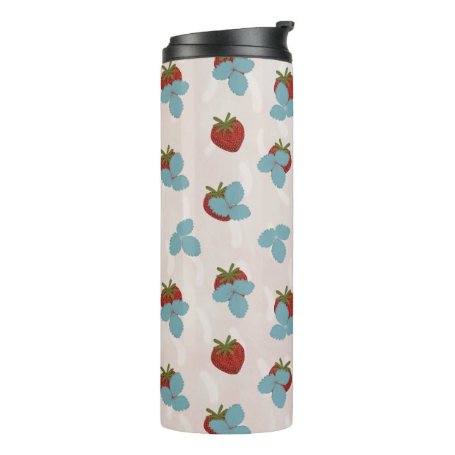 Garrafa Térmica Strawberry Sprinkle Thermal Tumbler (Giro à esquerda)