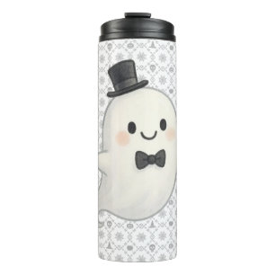 Garrafa Térmica Suave animação fantasma Halloween