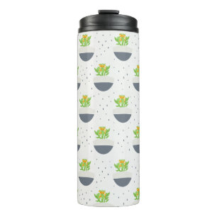 Garrafa Térmica Suculent Kalanchoe Plant Mãe Patterno