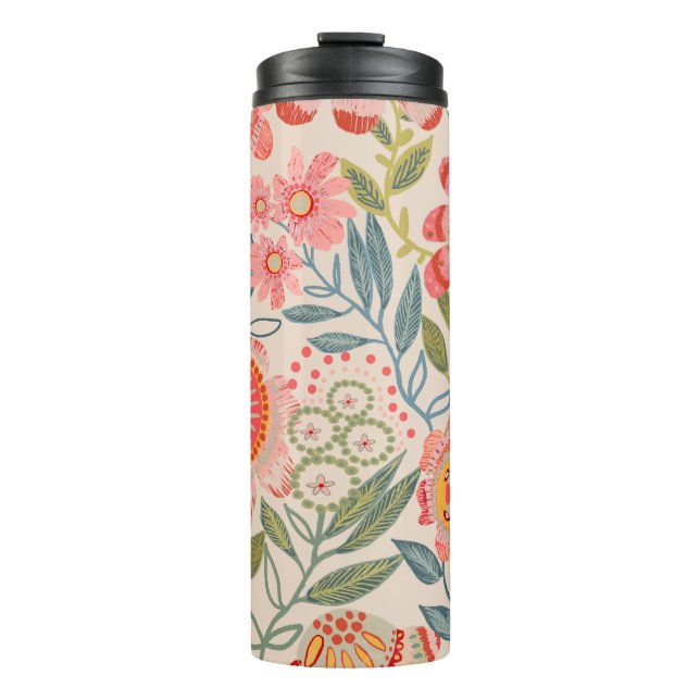 Garrafa Térmica Summer Garden Bold Blooms  (Frente)