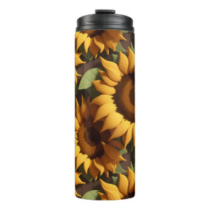 Garrafa Térmica Sun Flower Summer Vibe