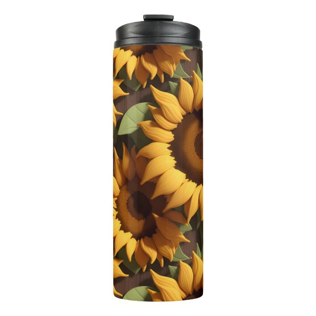 Garrafa Térmica Sun Flower Summer Vibe (Frente)