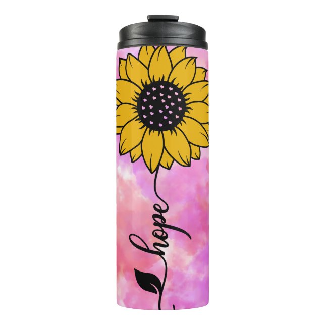 Garrafa Térmica Sunflower Tumbler (Frente)