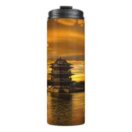 Garrafa Térmica Sunset próximo a Yixing nome personalizado tumbler