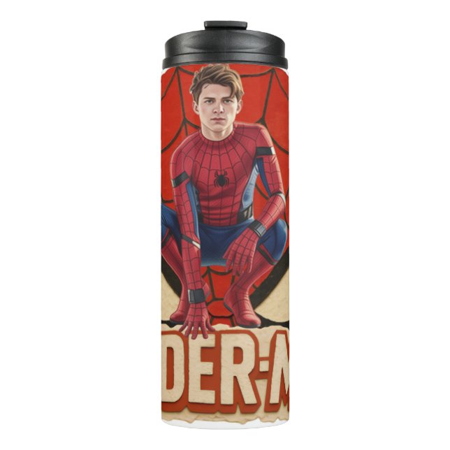 Garrafa Térmica Super-herói de Quadrinhos (Frente)