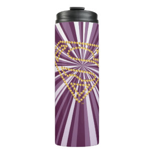 Garrafa Térmica Supergirl Studed S-Shield