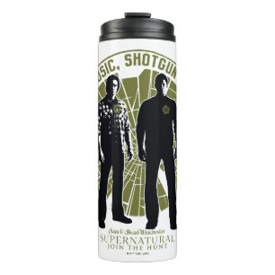 Garrafa Térmica Supernatural Winchester Brothers "Shotgun"