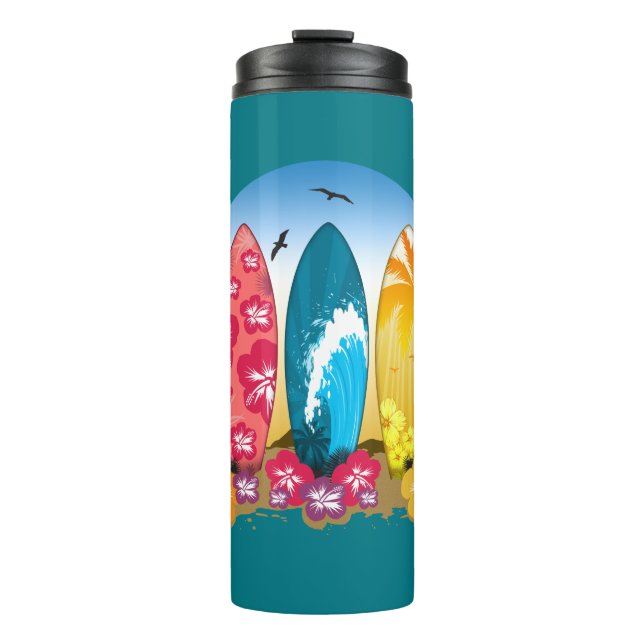 Garrafa Térmica Surfboard Beach (Frente)