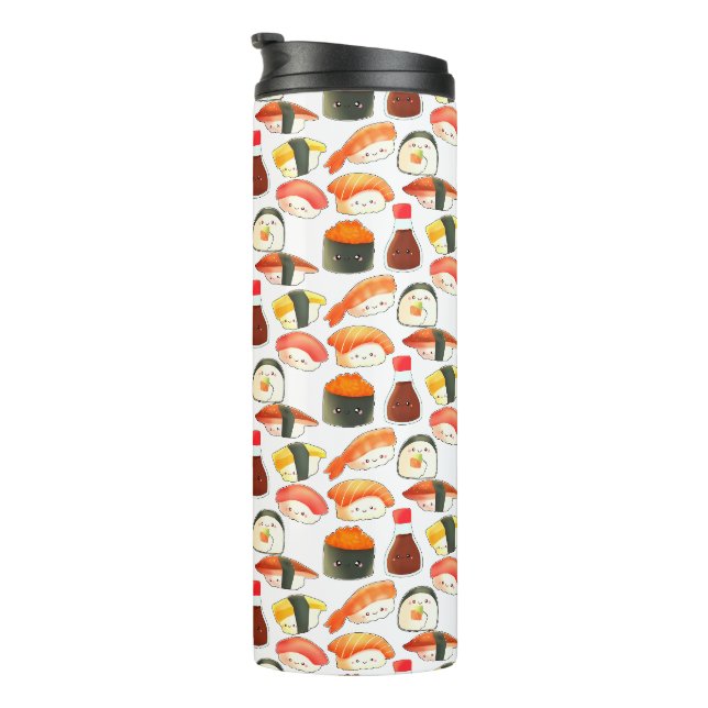 Garrafa Térmica Sushi Fofo (Rotação à direita)