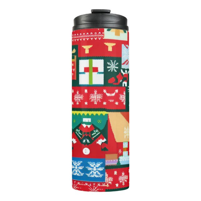 Garrafa Térmica Sweater Feio Natal 1 (Frente)