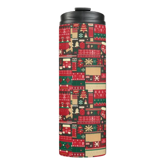 Garrafa Térmica Sweater Feio Natal 7 (Frente)
