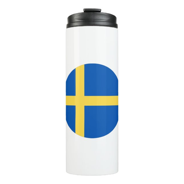Garrafa Térmica Sweden Flag (Frente)