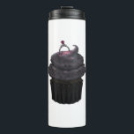 Garrafa Térmica Sweet Engagement Cupcake<br><div class="desc">Original art by Thedustyphoenix.com</div>