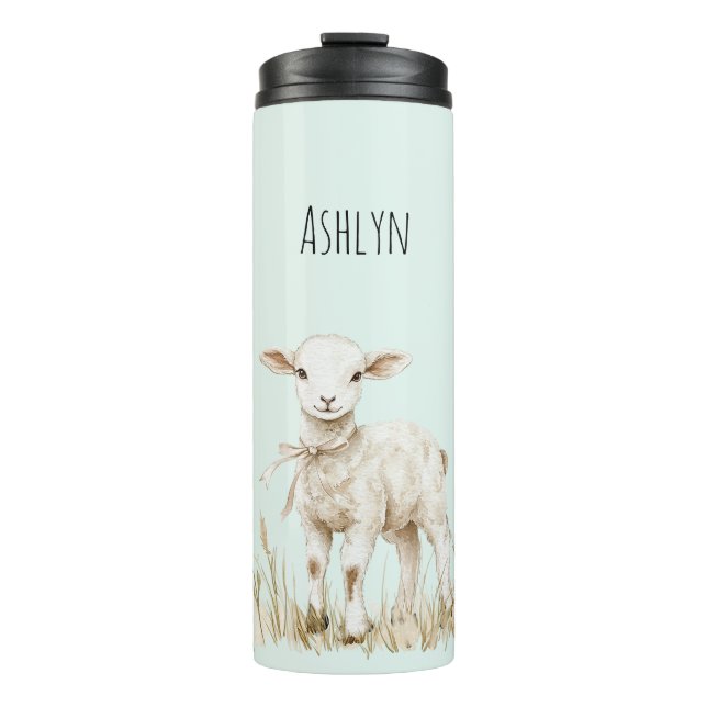 Garrafa Térmica Sweet Mint Lamb Easter (Frente)