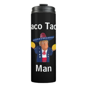 Garrafa Térmica Taco Taco Man Thermal Tumbler
