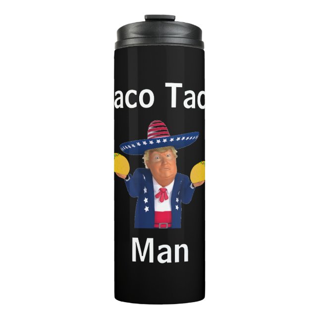 Garrafa Térmica Taco Taco Man Thermal Tumbler (Frente)
