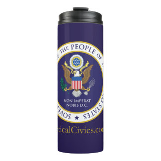 Garrafa Térmica Tactical Civics™ Excelente Sal Tumbler 12oz