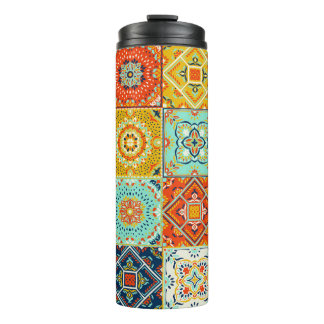 Garrafa Térmica Talavera, Azulejos, papel de parede mosaico turco.