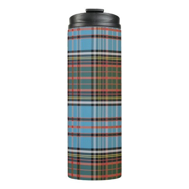 Garrafa Térmica Tartan Clan Anderson Xadrez (Frente)