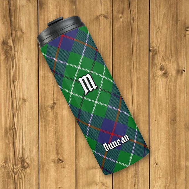 Garrafa Térmica Tartan do Clã Duncan (Criador carregado)