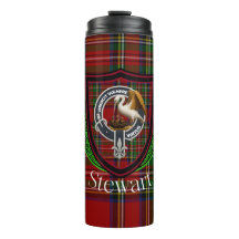 Tartan e Brasão do Clã Escocês Stewart