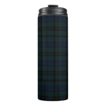 Tartan Preto Clássico Watch Verde Escuro Azul Mari