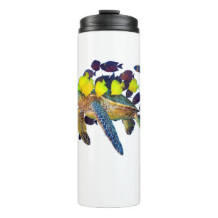 Garrafa Térmica Tartaruga do mar: Prova de Tumbler Térmico
