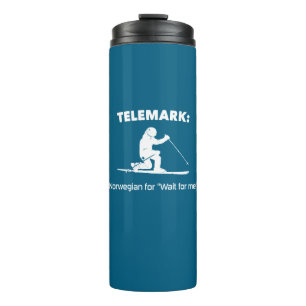 Garrafa Térmica Telemark: Norueguês Por "Me Esperar"