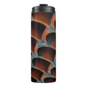 Garrafa Térmica Telhado laranja